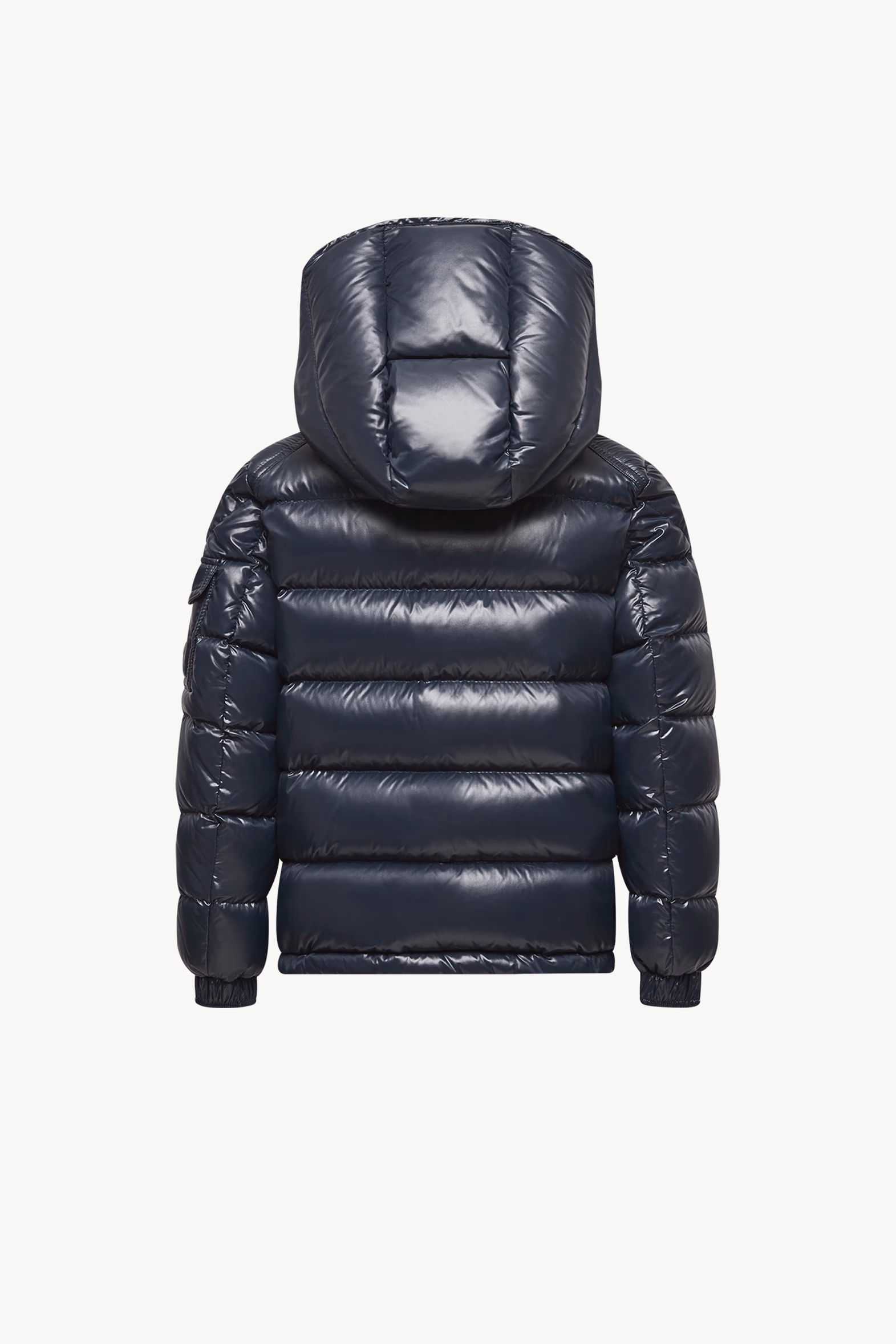 New Moncler Maya Hooded Down Jacket Boy Navy Blue Moncler 3